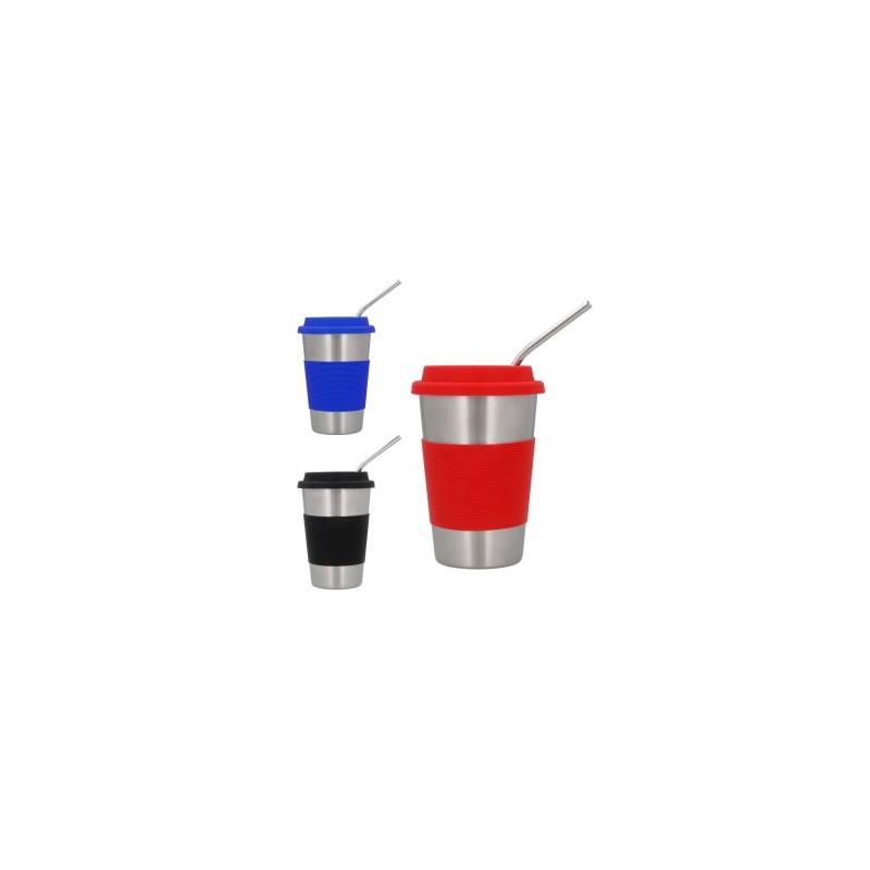 VASO DE ACERO INOXIDABLE