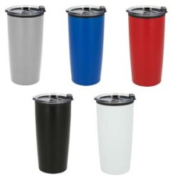 Termo doble pared, exterior acero inoxidable e interior plástico