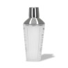 SHAKER DE CRISTAL Y ACERO 450 ML