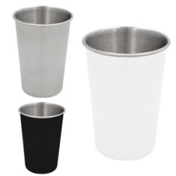 VASO DE ACERO INOXIDABLE. 480 ml