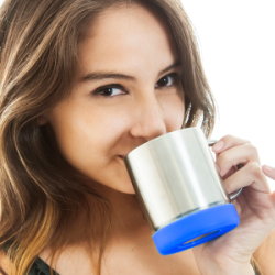 TAZA ACERO INOX 300  ml