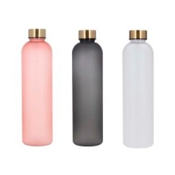 Cilindro de plástico con tapa enroscable