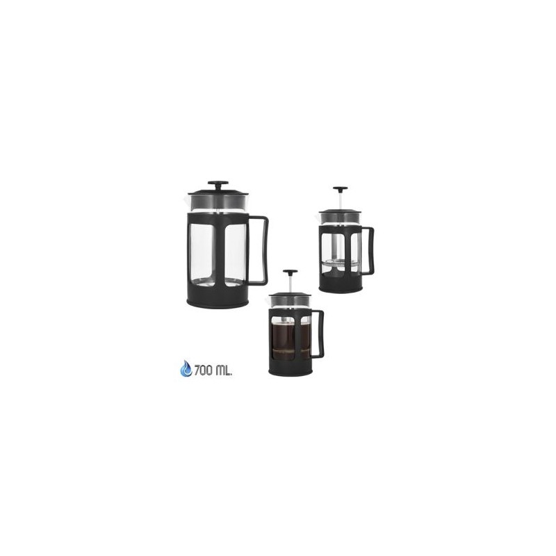 CAFETERA DE CRISTAL 700 ml
