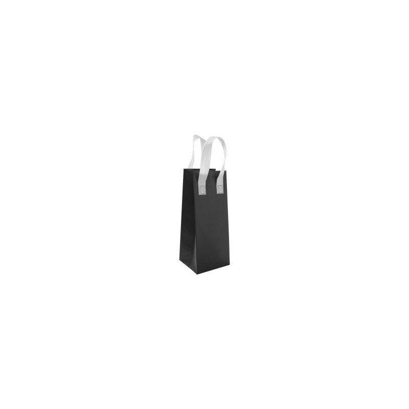 PORTA BOTELLA ECOLOGICA LAMINADA CON ASAS DE NON WOVEN