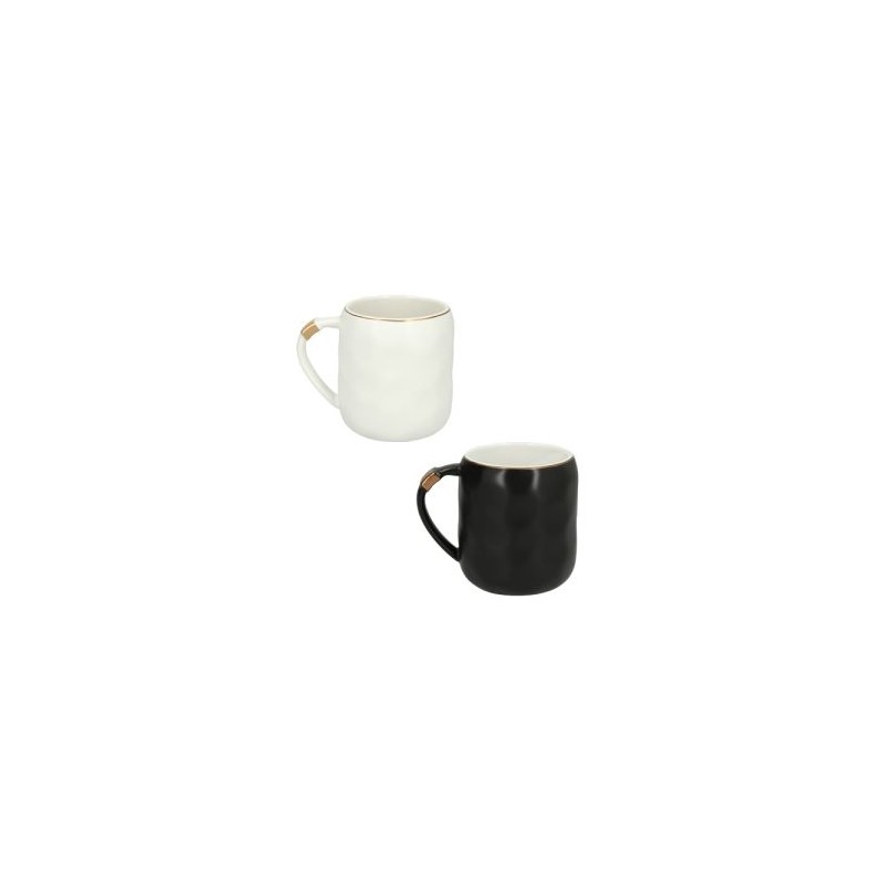 Taza de cerámica con asa