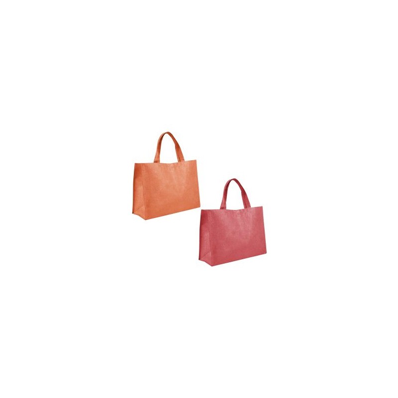 Bolsa con fuelle y asas.