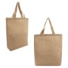 BOLSA DE LONETA LAMINADA CON YUTE DE 1 COMPARTIMENTO