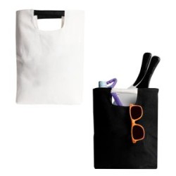 BOLSA DE ALGODÓN COSIDA CON ASAS