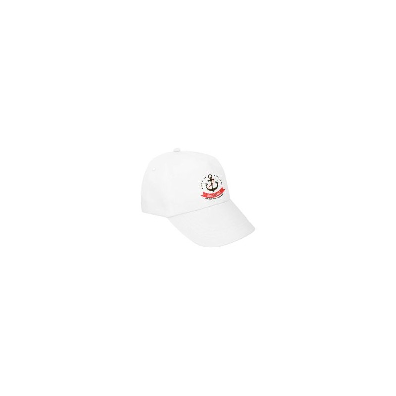GORRA EN POLIESTER PARA SUBLIMAR, BROCHE DE VELCRO