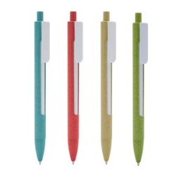 BOLIGRAFO PLASTICO Y FIBRA DE TRIGO
