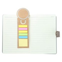 SEPARADOR ECOLOGICO CON BANDERAS Y NOTAS ADHERIBLES