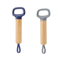 DESTAPADOR, HECHO DE ACERO Y BAMBU