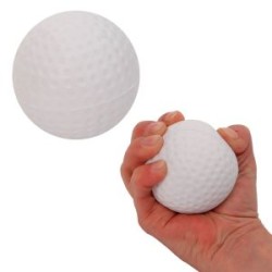 ANTIESTRES EN FORMA DE PELOTA DE GOLF.