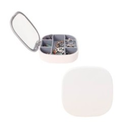 ORGANIZADOR DE JOYAS, CON 6 COMPARTIMENTOS