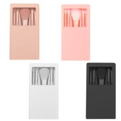 SET DE 5 BROCHAS PARA MAQUILLAJE