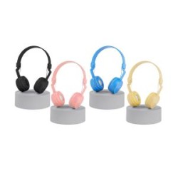 AUDIFONOS ACOJINADOS CON DIADEMA AJUSTABLE